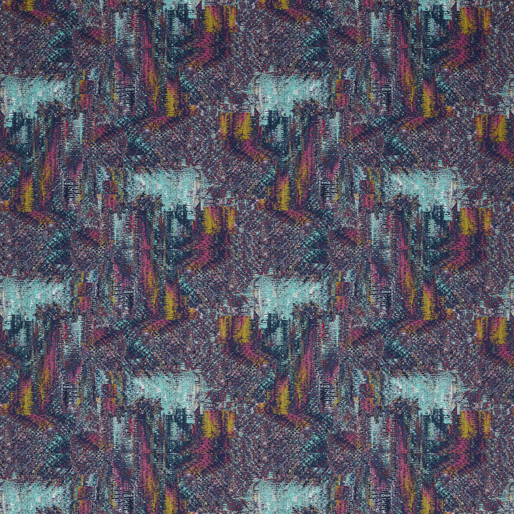 Samples and Purchasing available for Hillcrest Velvet - Multi Multi By Clarke And Clarke | Clarke & Clarke Ferndene | Abstract Upholstery Print at Designer Wallcoverings and Fabrics