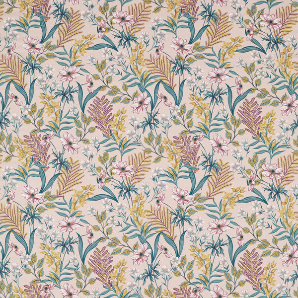 Hazelbury - Blush Pink By Clarke And Clarke | Clarke & Clarke Ferndene | Botanical & Floral Multipurpose Print