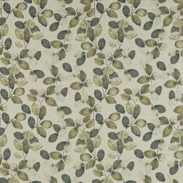 Northia - Olive Peacock Green By Clarke And Clarke | Clarke & Clarke Marianne | Botanical & Floral Upholstery