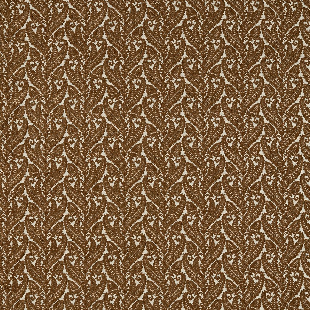 Samples and Purchasing available for Regale - Russet Brown By Clarke And Clarke | Clarke & Clarke Marianne |Damask Texture Drapery  at Designer Wallcoverings and Fabrics