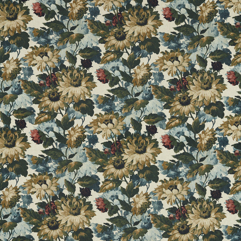 Samples and Purchasing available for Sunforest - Antique Bronze By Clarke And Clarke | Clarke & Clarke Marianne | Botanical & Floral Upholstery Print at Designer Wallcoverings and Fabrics