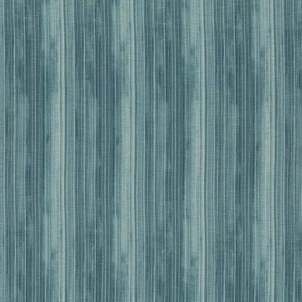 Rapello - Azure Teal By Clarke And Clarke | Clarke & Clarke Levanto |Stripes  Drapery Print