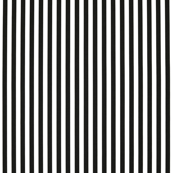 Sicily - Ebony White By Clarke And Clarke | Clarke & Clarke Alfresco |Stripes  Multipurpose Indoor / Outdoor