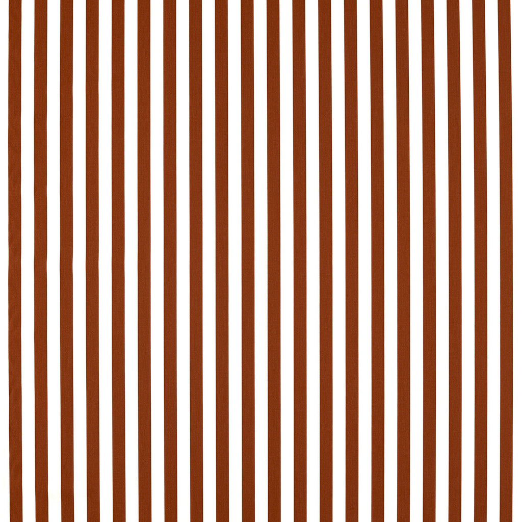 Samples and Purchasing available for Sicily - Russet White By Clarke And Clarke | Clarke & Clarke Alfresco |Stripes  Multipurpose Indoor / Outdoor at Designer Wallcoverings and Fabrics
