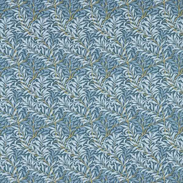 Willow Boughs - Denim Dark Blue By Clarke And Clarke | Clarke & Clarke William Morris Designs | Botanical & Floral Multipurpose Print