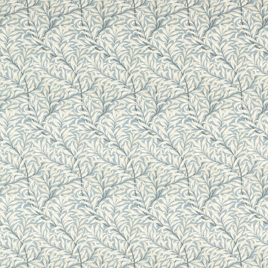 Samples and Purchasing available for Willow Boughs - Dove Light Blue By Clarke And Clarke | Clarke & Clarke William Morris Designs | Botanical & Floral Multipurpose Print at Designer Wallcoverings and Fabrics
