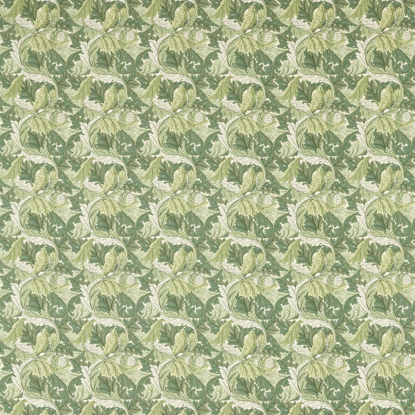 Acanthus - Apple/Sage Green By Clarke And Clarke | Clarke & Clarke William Morris Designs | Botanical & Floral Multipurpose Print