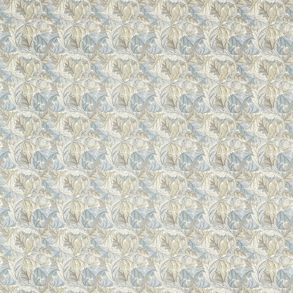 Samples and Purchasing available for Acanthus - Slate/Dove Grey By Clarke And Clarke | Clarke & Clarke William Morris Designs | Botanical & Floral Multipurpose Print at Designer Wallcoverings and Fabrics