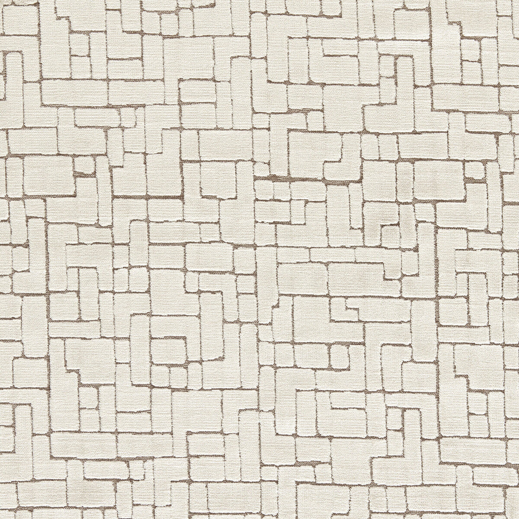 Samples and Purchasing available for Kupka - Ivory Ivory By Clarke And Clarke | Clarke & Clarke Urban |Geometric Texture Upholstery Velvet at Designer Wallcoverings and Fabrics
