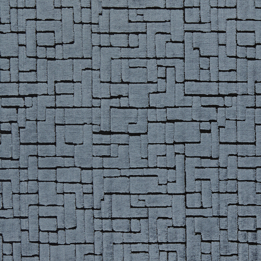 Samples and Purchasing available for Kupka - Navy Dark Blue By Clarke And Clarke | Clarke & Clarke Urban |Geometric Texture Upholstery Velvet at Designer Wallcoverings and Fabrics