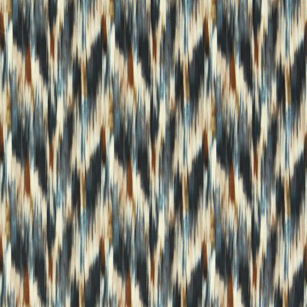 Melange - Multi Multi By Clarke And Clarke | Clarke & Clarke Urban |Flamestitch Ikat/Southwest/Kilims Upholstery Print