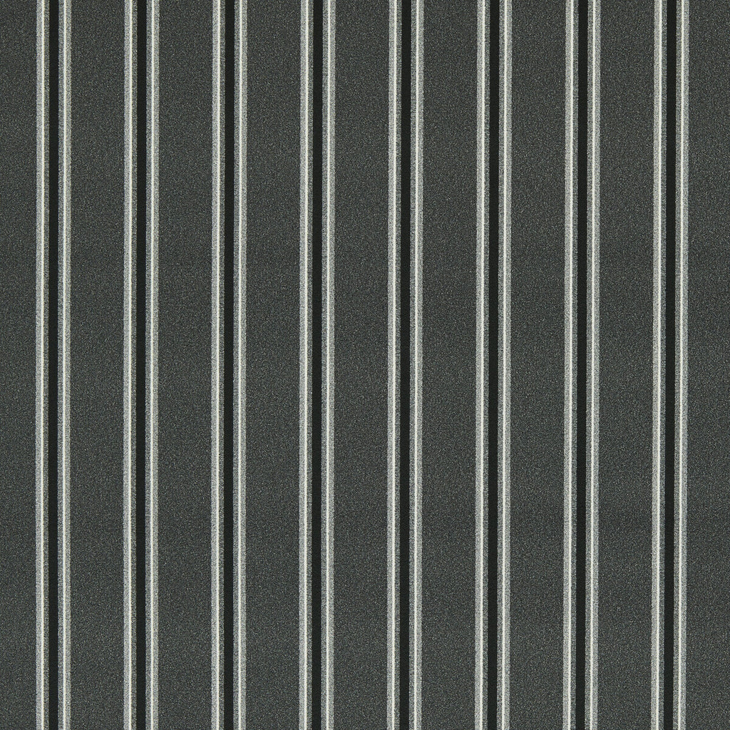 Samples and Purchasing available for Bowfell - Ebony Black By Clarke And Clarke | Clarke & Clarke Whitworth |Stripes Texture Upholstery Velvet at Designer Wallcoverings and Fabrics