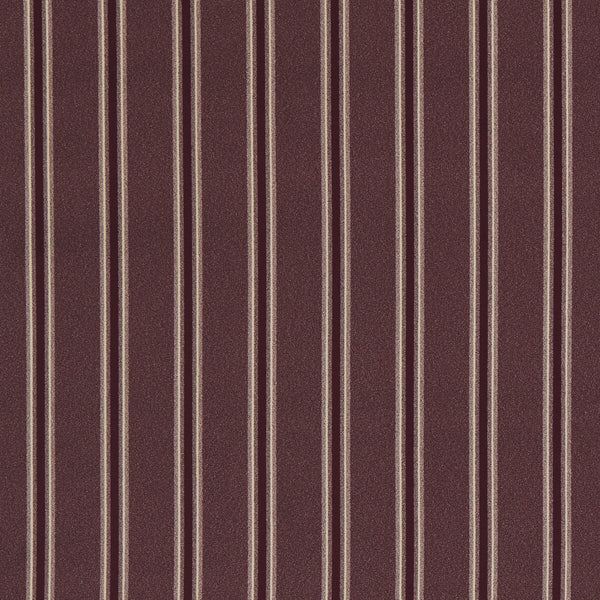 Bowfell - Mulberry Purple By Clarke And Clarke | Clarke & Clarke Whitworth |Stripes Texture Upholstery Velvet