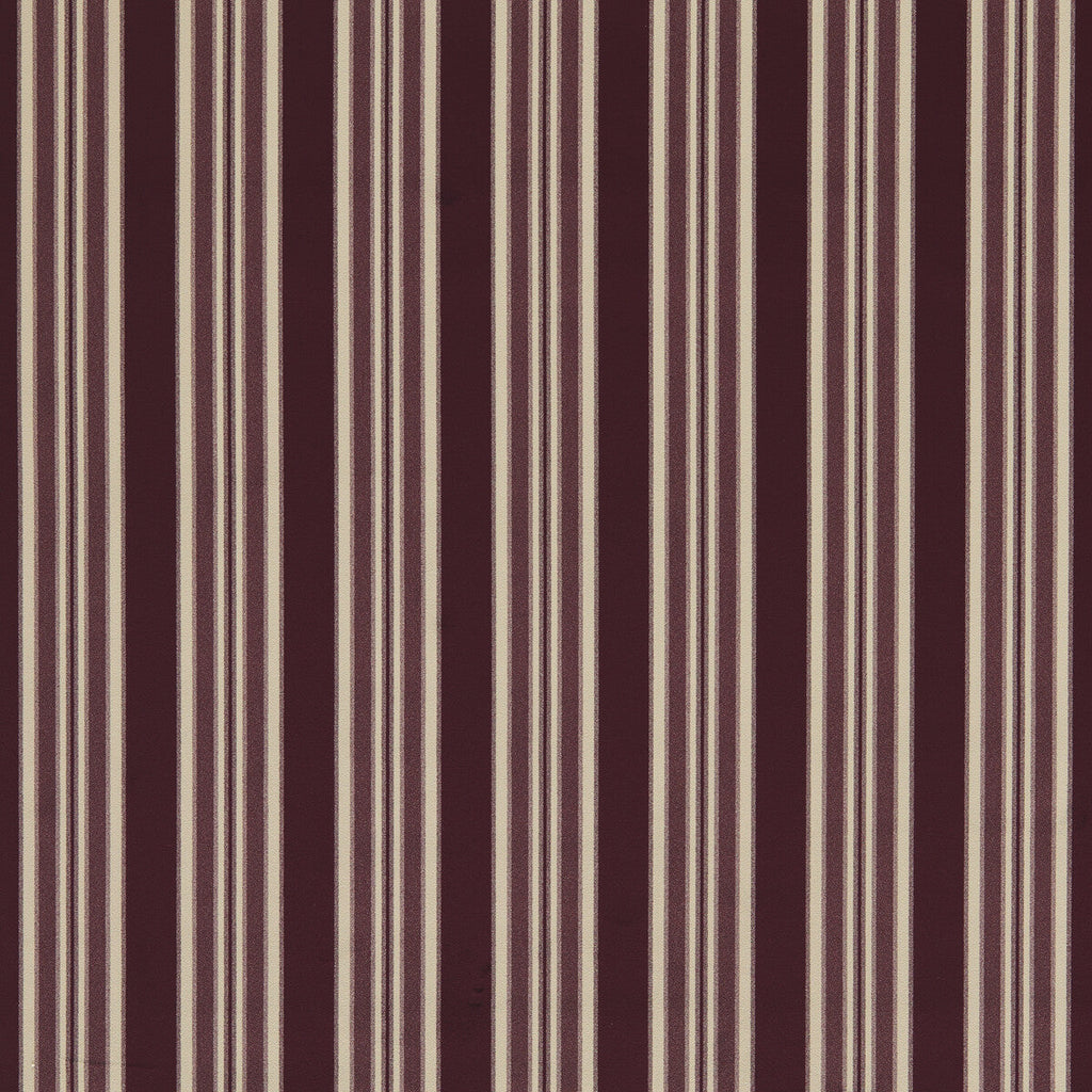 Samples and Purchasing available for Wilmott - Mulberry Purple By Clarke And Clarke | Clarke & Clarke Whitworth |Stripes Texture Upholstery Velvet at Designer Wallcoverings and Fabrics