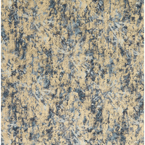 Dipinto - Midnight Black By Clarke And Clarke | Clarke & Clarke Vivido |Abstract Metallic Multipurpose Print