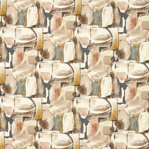 Figura - Blush/Natural Pink By Clarke And Clarke | Clarke & Clarke Vivido | Abstract Multipurpose Print