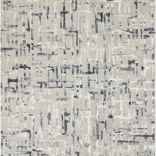 Quadrata - Charcoal Light Grey By Clarke And Clarke | Clarke & Clarke Vivido |Abstract  Upholstery Velvet