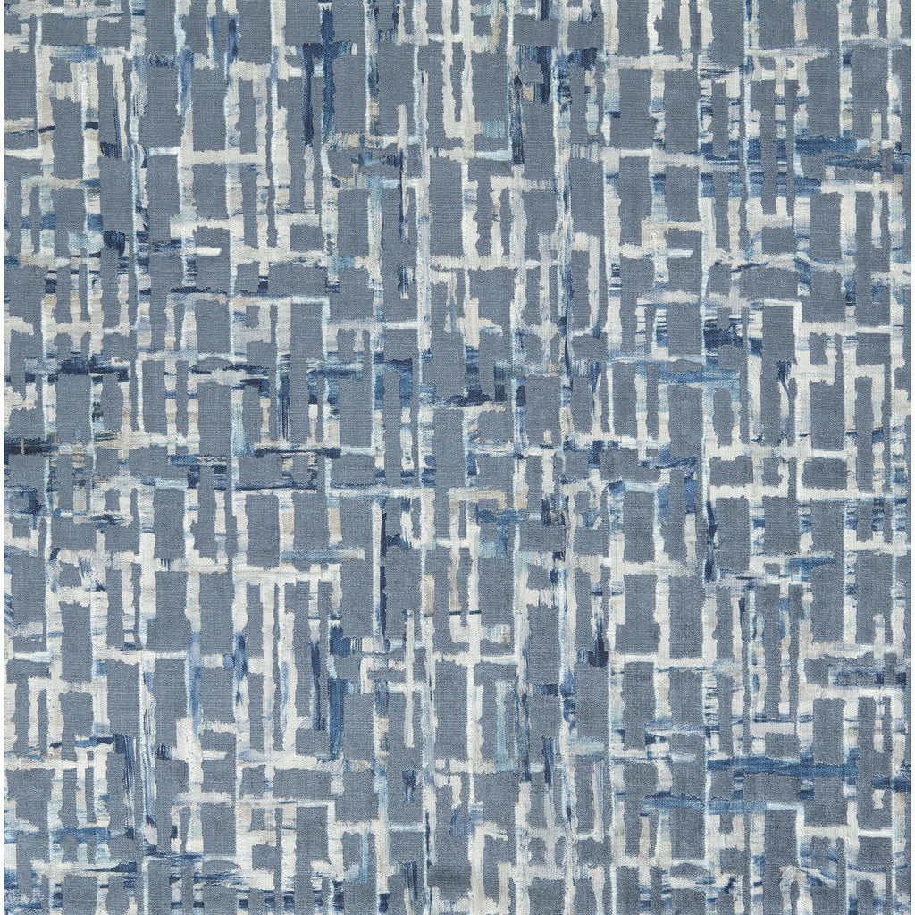 Samples and Purchasing available for Quadrata - Midnight Slate By Clarke And Clarke | Clarke & Clarke Vivido |Abstract  Upholstery Velvet at Designer Wallcoverings and Fabrics
