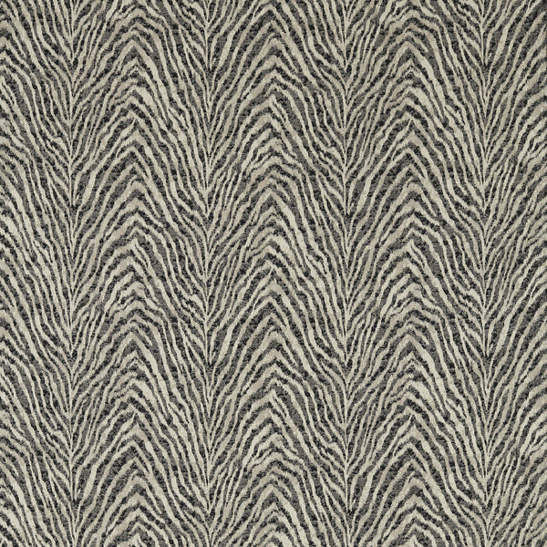 Manda - Noir/Linen Black By Clarke And Clarke | Clarke & Clarke Breegan Jane | Animal Skins Drapery