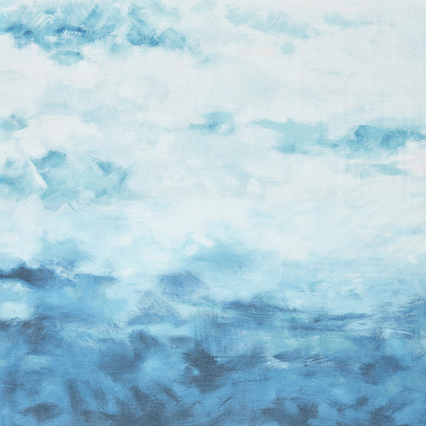 Nairobi - Azure Turquoise By Clarke And Clarke | Clarke & Clarke Breegan Jane | Abstract Drapery Print