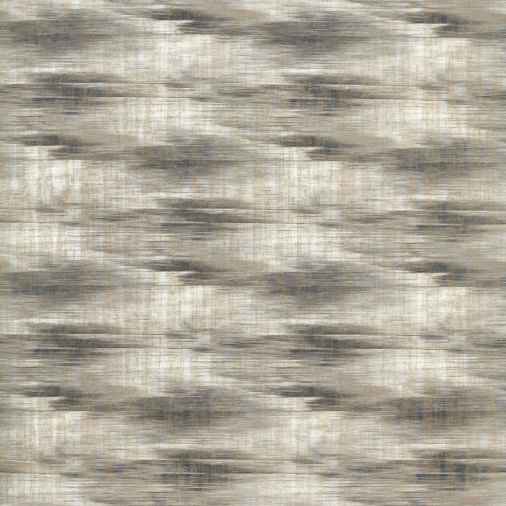Samples and Purchasing available for Serengeti - Noir Charcoal By Clarke And Clarke | Clarke & Clarke Breegan Jane |Abstract Metallic Drapery  at Designer Wallcoverings and Fabrics