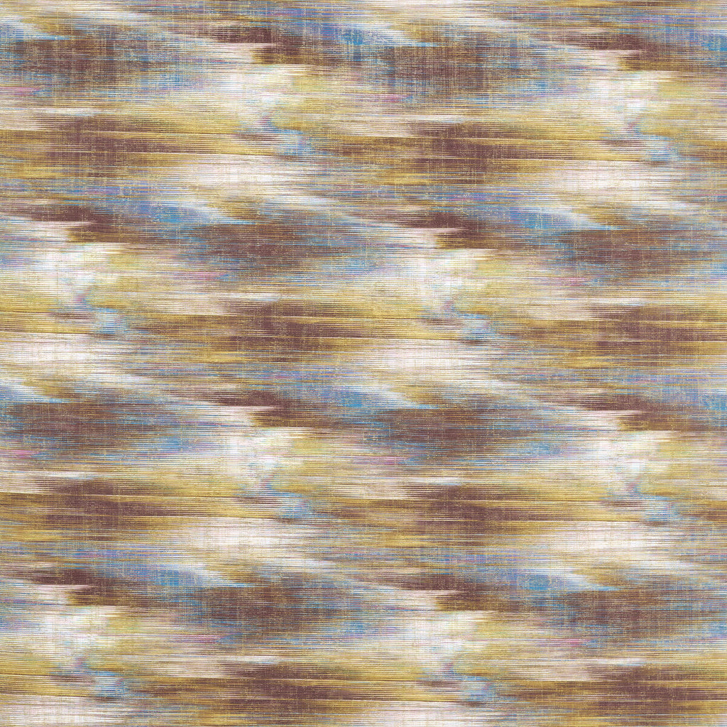Samples and Purchasing available for Serengeti - Tropical Orange By Clarke And Clarke | Clarke & Clarke Breegan Jane |Abstract Metallic Drapery  at Designer Wallcoverings and Fabrics