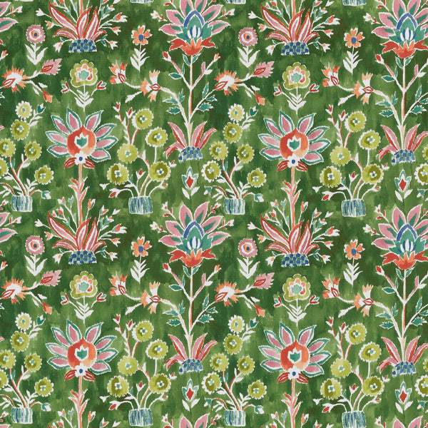 Lilia Print Kelly Wallcovering | Thibaut