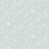 Malibu Turf Brushstroke Wallpaper - Kids/Nursery Abstract - Powder Blue and White | Malibu Wallpaper