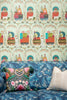 Fancy Trip Turquoise Wallpaper | Mind The Gap