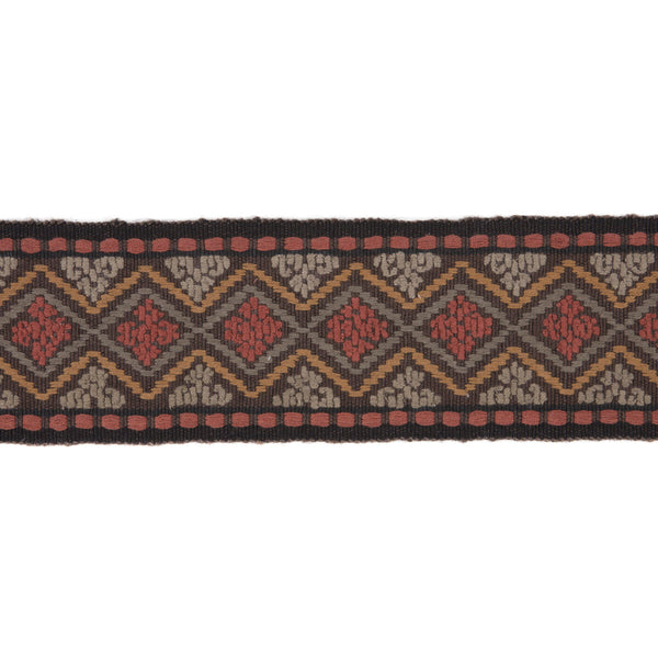 Kingscote - Russet Multi By Mulberry | Modern Country |  Trim Braid / Tape