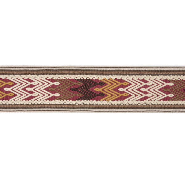 Munro - Russet Multi By Mulberry | Modern Country |  Trim Braid / Tape