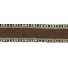 Samples and Purchasing available for Irvine - Woodsmoke Brown By Mulberry | Modern Country |  Trim Braid / Tape at Designer Wallcoverings and Fabrics