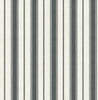 Malibu Eliott Linen Stripe Wallpaper - Country Stripe - Poppy Seed