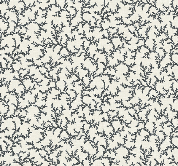 Corail Country Botanical - Poppy Seed | Architectural Wallcoverings