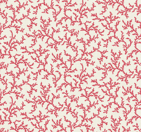 Corail Country Botanical - Antique Ruby | Architectural Wallcoverings