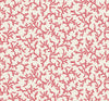 Malibu Corail Wallpaper - Country Botanical - Antique Ruby