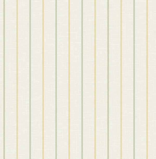 Andree Stripe Country Stripe - Dandelion & Pomme | Architectural Wallcoverings