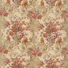 Floral Rococo - Red/Plum Red By Mulberry | Icons Fabrics |  Multipurpose Print