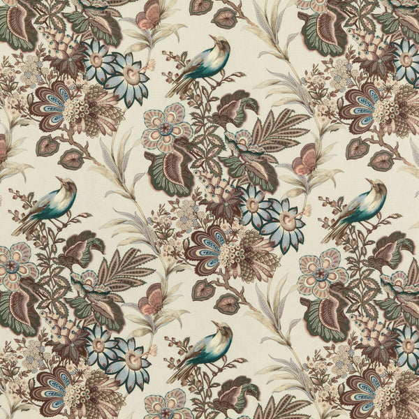 Artist Garden - Sage Teal By Mulberry | Modern Country Ii |Botanical & Floral Flora & Fauna Multipurpose Print