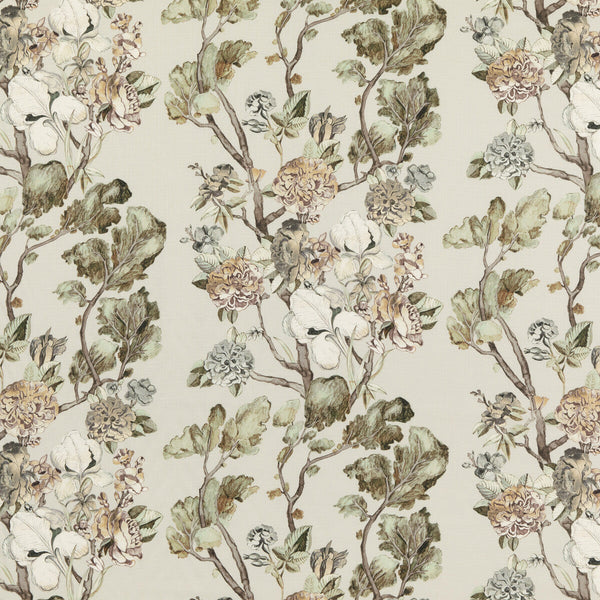 Wild Side - Sage Green By Mulberry | Modern Country Ii |Botanical & Floral  Multipurpose Print