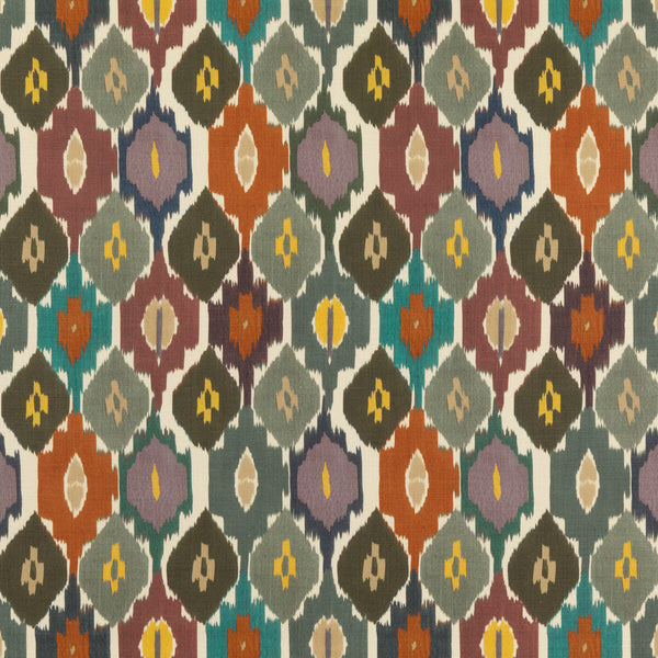 Town House - Multi Multi By Mulberry | Modern Country Ii |Global  Multipurpose Print
