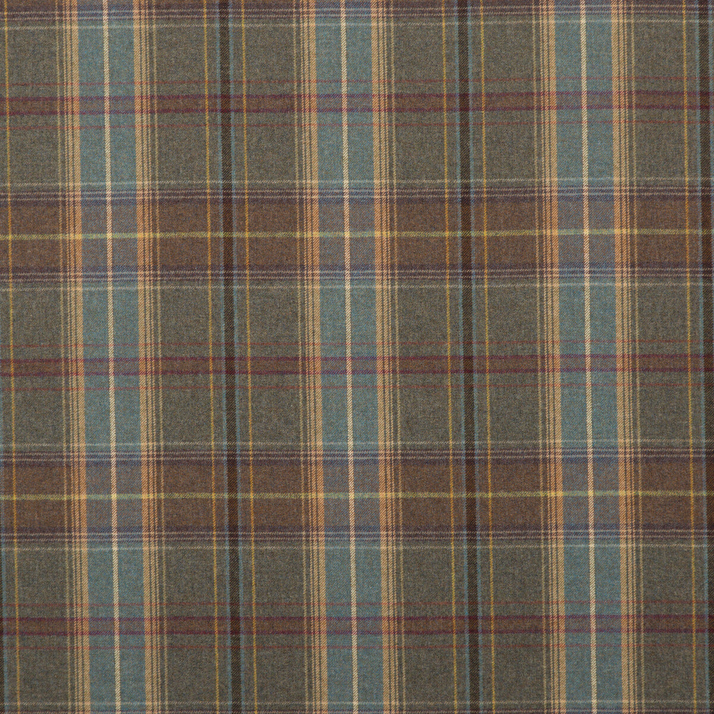 Samples and Purchasing available for Shetland Plaid - Heather Blue By Mulberry | Bohemian Romance | Plaid / Check Multipurpose Wool at Designer Wallcoverings and Fabrics