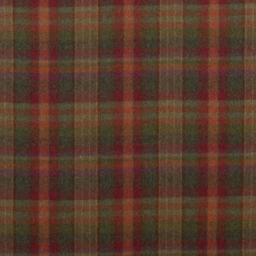 Samples and Purchasing available for Country Plaid - Red/Lovat/Heather Red By Mulberry | Bohemian Romance |Plaid / Check  Upholstery  at Designer Wallcoverings and Fabrics