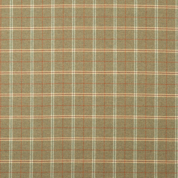 Islay - Lovat Green By Mulberry | Bohemian Romance |Plaid / Check  Upholstery