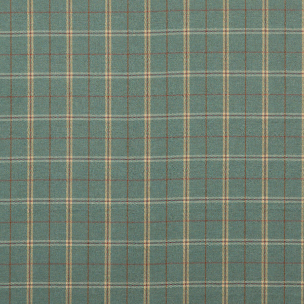 Islay - Teal Teal By Mulberry | Bohemian Romance |Plaid / Check  Upholstery