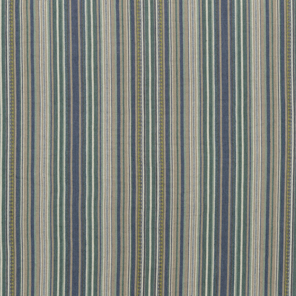 Tapton Stripe - Teal/Indigo Teal By Mulberry | Festival |  Multipurpose Weave