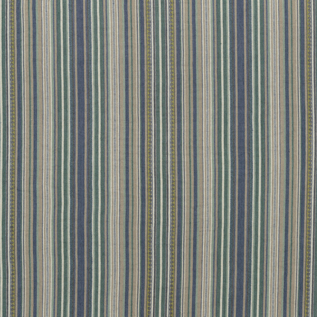 Samples and Purchasing available for Tapton Stripe - Teal/Indigo Teal By Mulberry | Festival |  Multipurpose Weave at Designer Wallcoverings and Fabrics