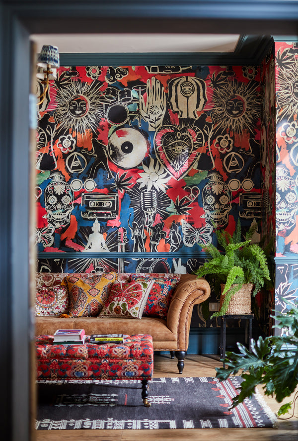 Festival Memories - Dark Wallcovering | Mind the Gap