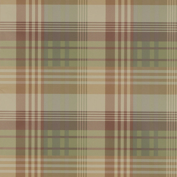 Mulberry Ancient Tartan - Mulberry Tartan Multi By Mulberry | Bohemian Romance |Geometric Plaid / Check Wallcovering Print
