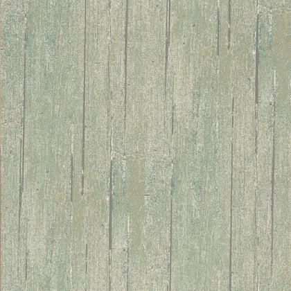 Wood Panel - Lichen Green By Mulberry | Bohemian Romance |Solid Texture Wallcovering Print